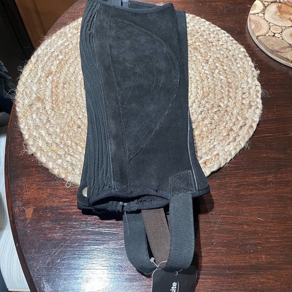 Requisite Suede Half Chaps. Medium Size Adult. - image 3